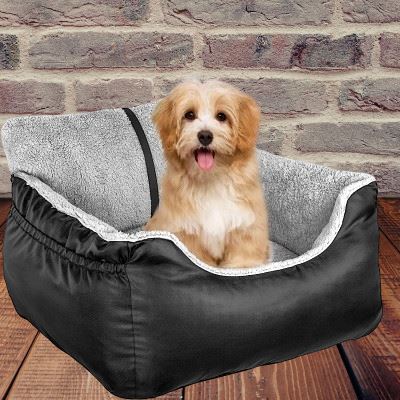 Siege Auto pour Chien - PetCarSeat™ - Noir - Museau Chic